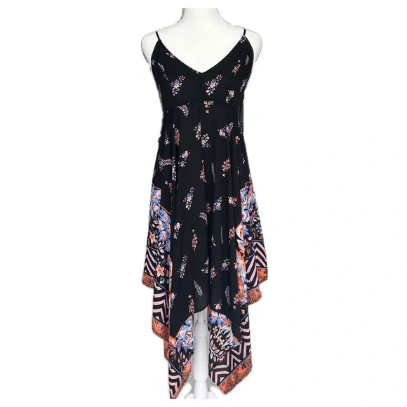 Express Multicolor Asymmetrical Dress - Picture 3 of 8